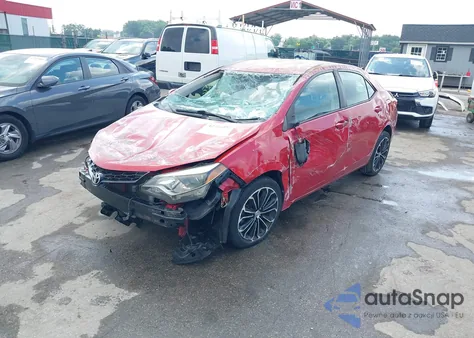 2014 Toyota Corolla S Plus из США, поврежденный, VIN 2T1BURHE8EC118022